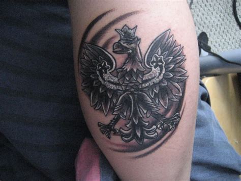 polish falcon tattoo